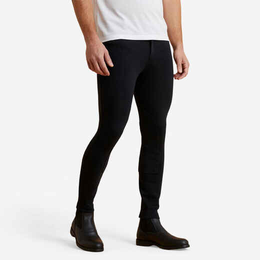 
      Pantalon équitation homme 100 noir
  